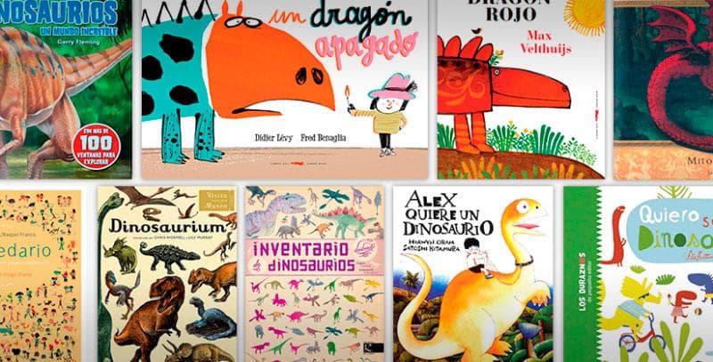 Libros infantiles de dinosaurios